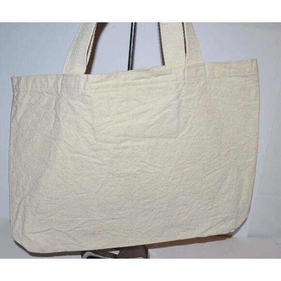 Vtg 90’s Maltese dog breed Canvas Tote bag Embroidered - Picture 4 of 7